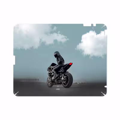 برچسب پوششی ماهوت مدل Motorcycling مناسب برای تبلت اپل iPad 2 2011 A1397
