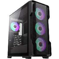 کیس کامپیوتر گیمینگ گیم مکس Siege Black