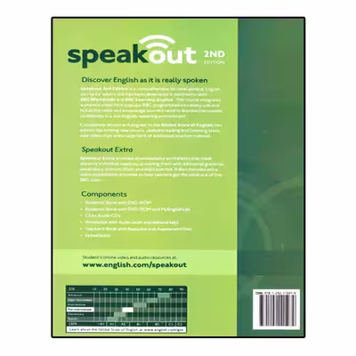 کتاب Speakout Pre-intermediate 2nd اثر Antonia Clare And J.J.Wilson انتشارات الوندپویان