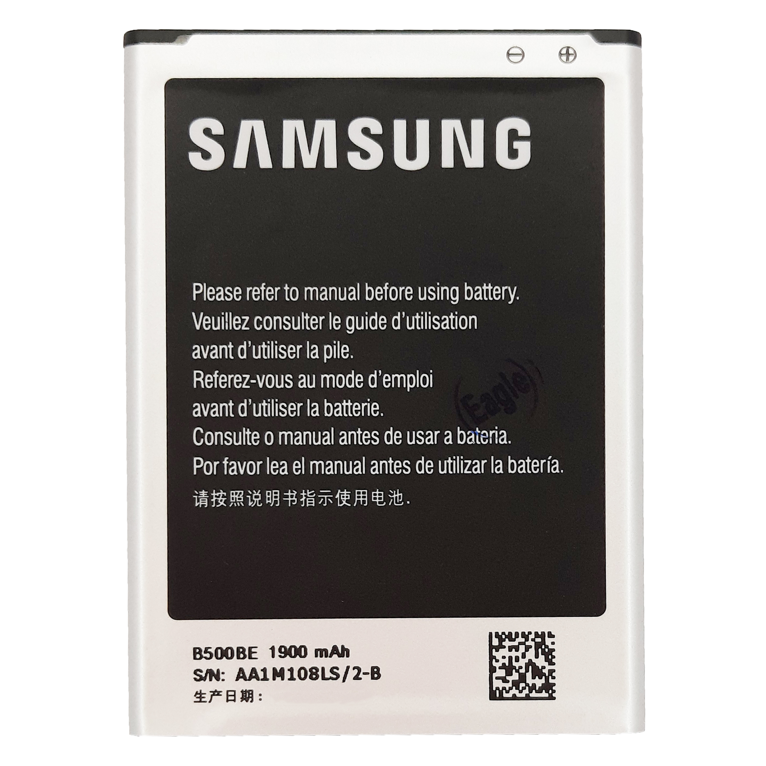 باتری موبایل مدل B500BE ظرفیت 1900 میلی آمپر ساعت مناسب برای گوشی موبایل Galaxy S4 Mini