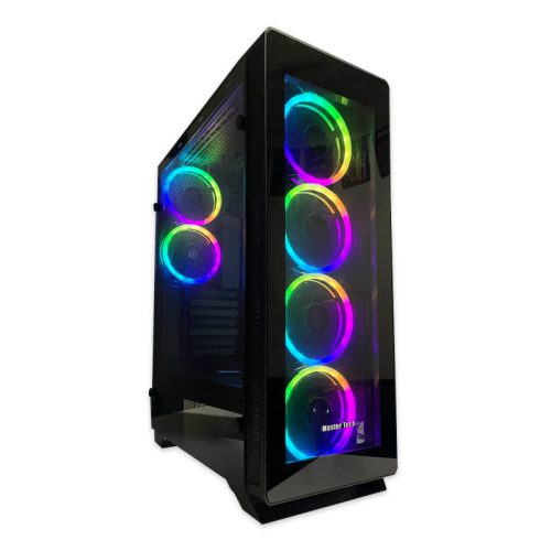 قاب کیس MASTERTECH T500 GAMING (استوک به همراه ریموت)