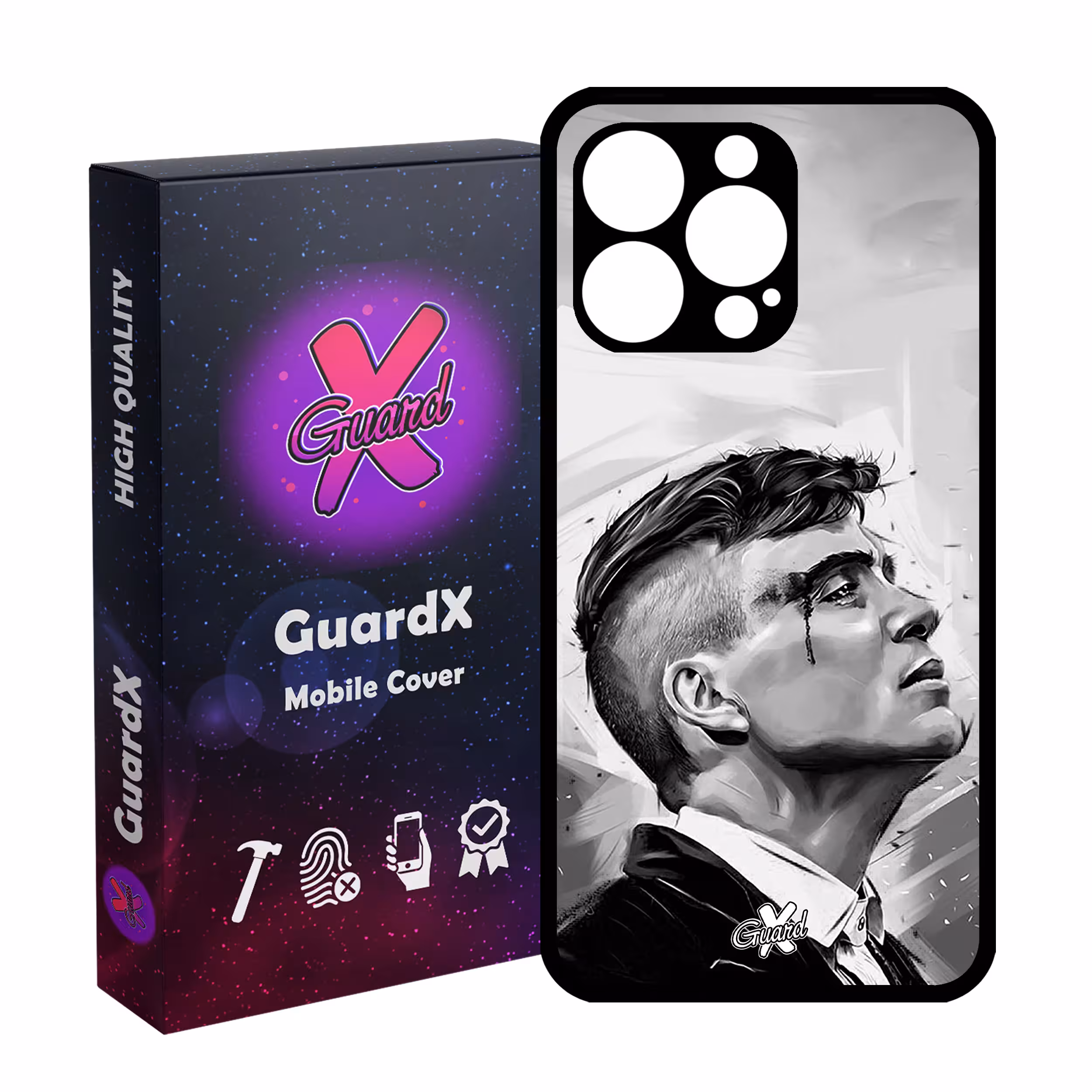 کاور گارد ایکس طرح Peaky Blinders مدل Glass10132 مناسب برای گوشی موبایل اپل iPhone 13 Pro