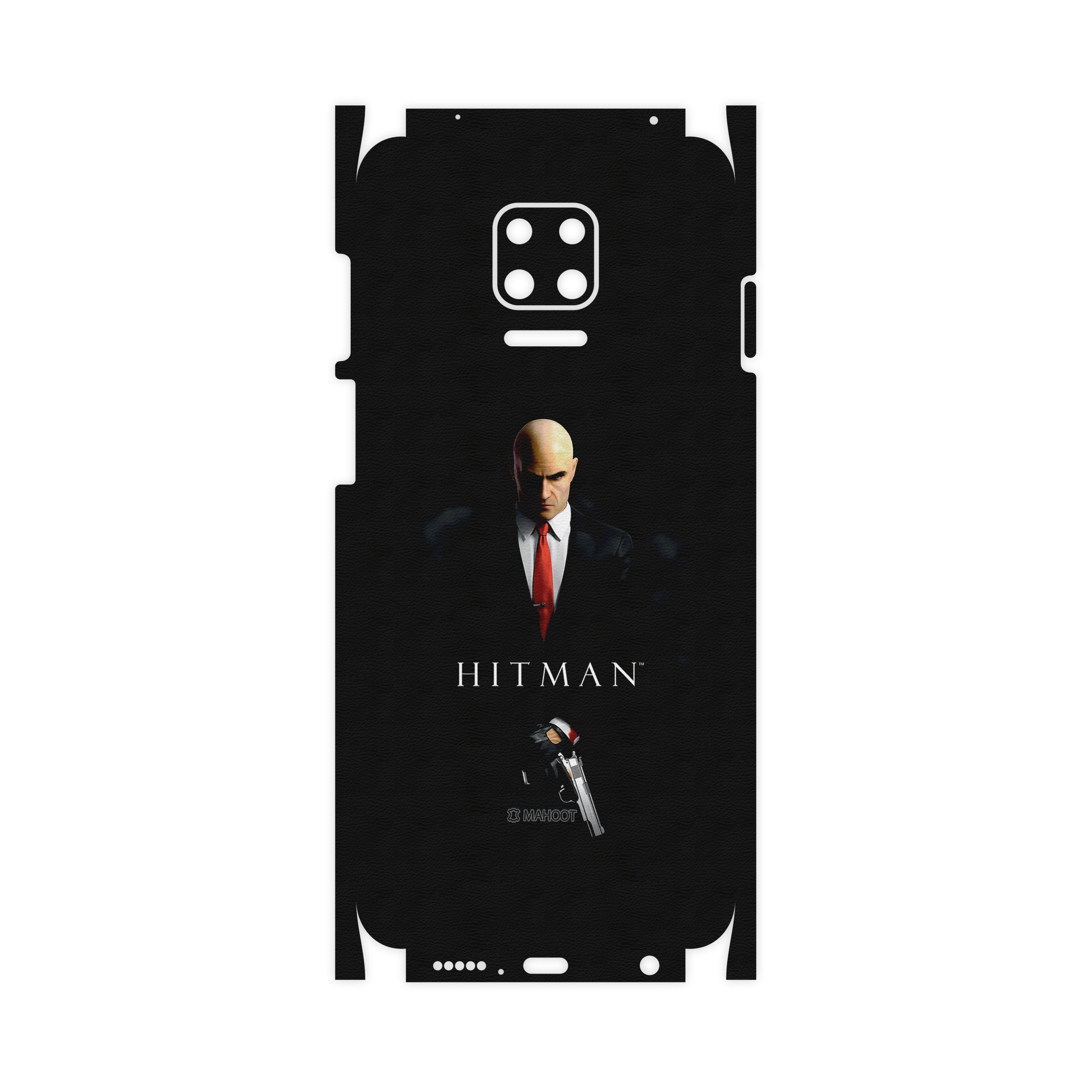 برچسب پوششی ماهوت مدل HITMAN-Game-FullSkin مناسب برای گوشی موبایل شیائومی Redmi Note 9s