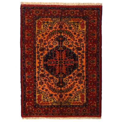 فرش دستباف ذرع و نیم کد 31972