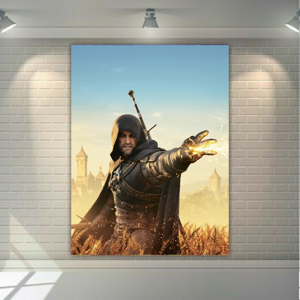 تابلو بوم طرح گیم ویچر مدل SDB1344