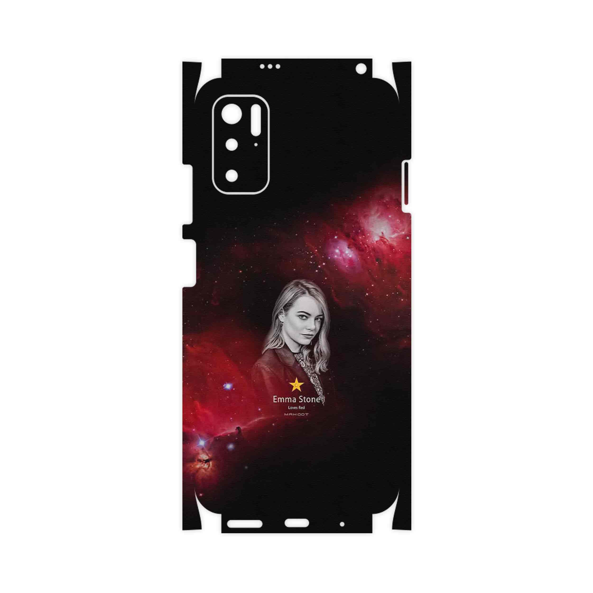 برچسب پوششی ماهوت مدل Emma Stone-FullSkin مناسب برای گوشی موبایل شیائومی Poco M3 Pro 5G