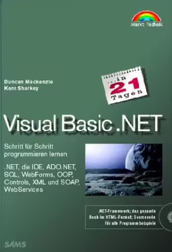 خرید و دانلود نسخه کامل کتاب Visual Basic Dot.NET in 21 Tagen GERMAN