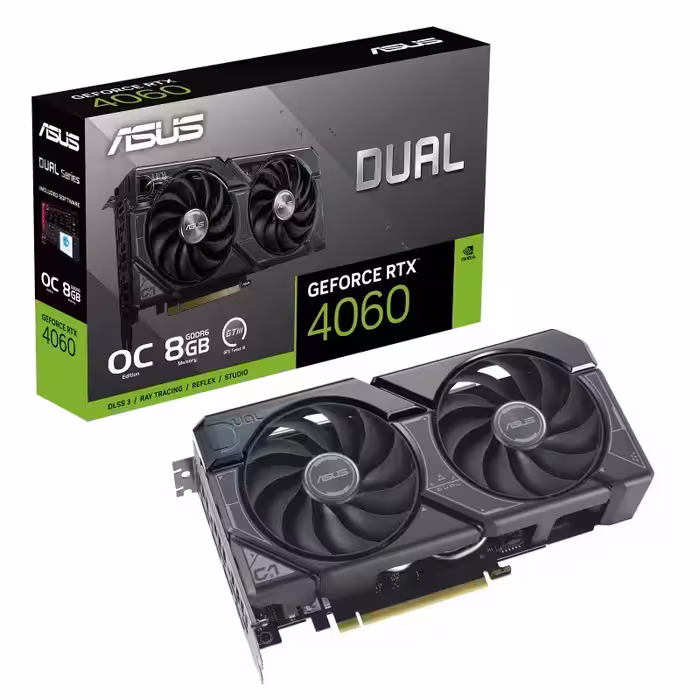 خرید و قیمت کارت گرافیک ایسوس RTX 4060 8GB Dual OC