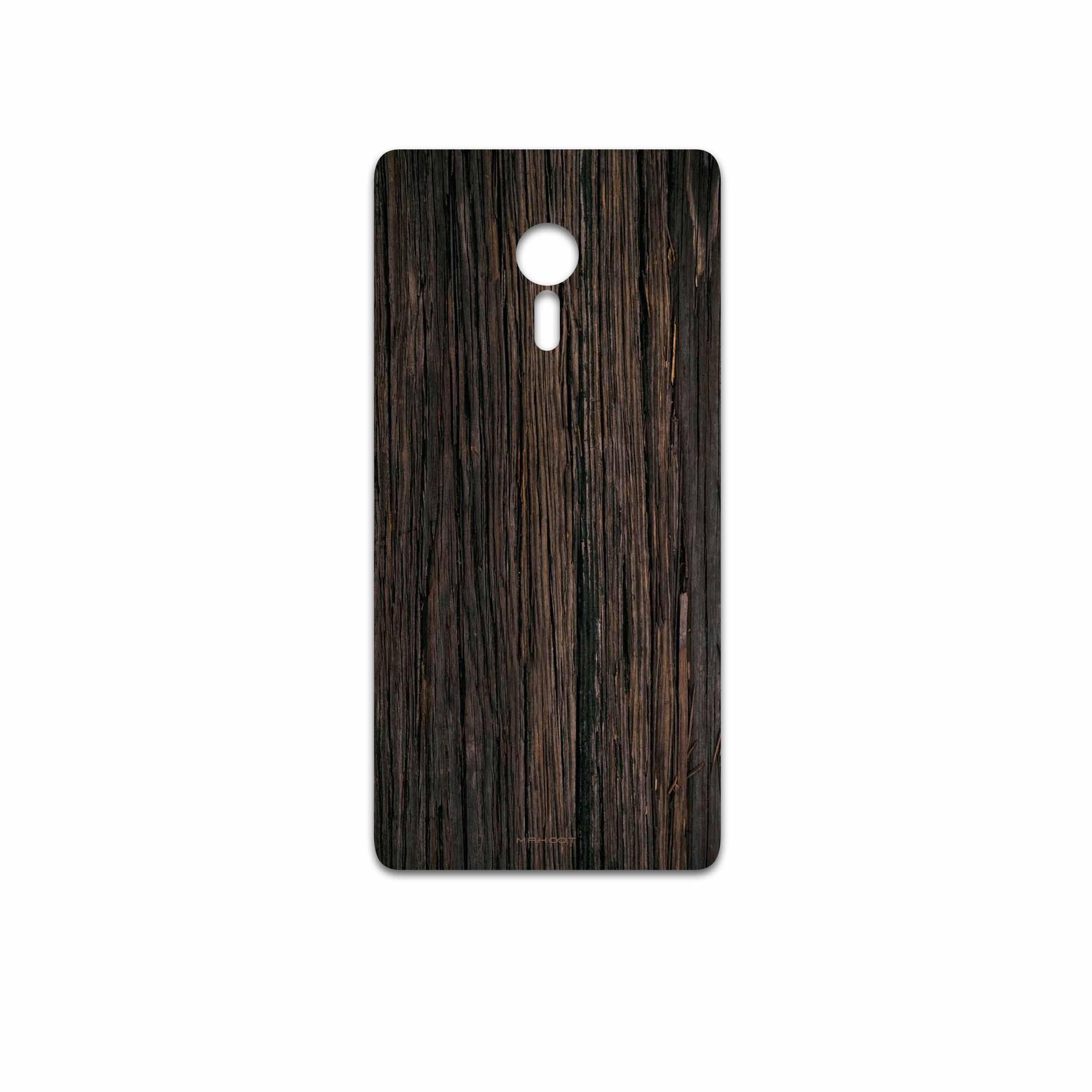 برچسب پوششی ماهوت مدل Burned Wood مناسب برای گوشی موبایل لنوو ZUK Z2 Pro