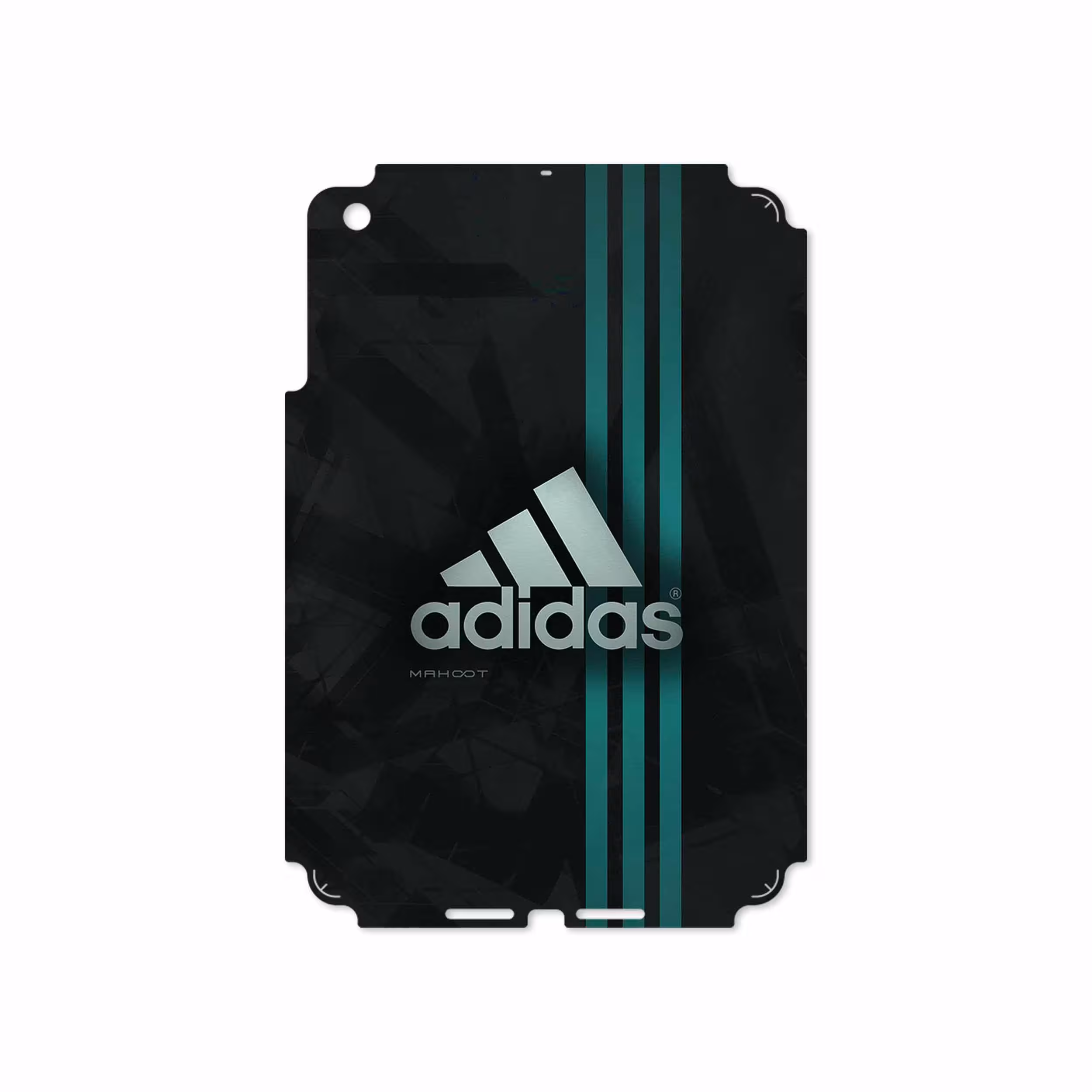 برچسب پوششی ماهوت مدل adidas-Logo مناسب برای تبلت اپل iPad mini 2012 A1432