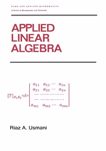 خرید و دانلود نسخه کامل کتاب Applied Linear Algebra