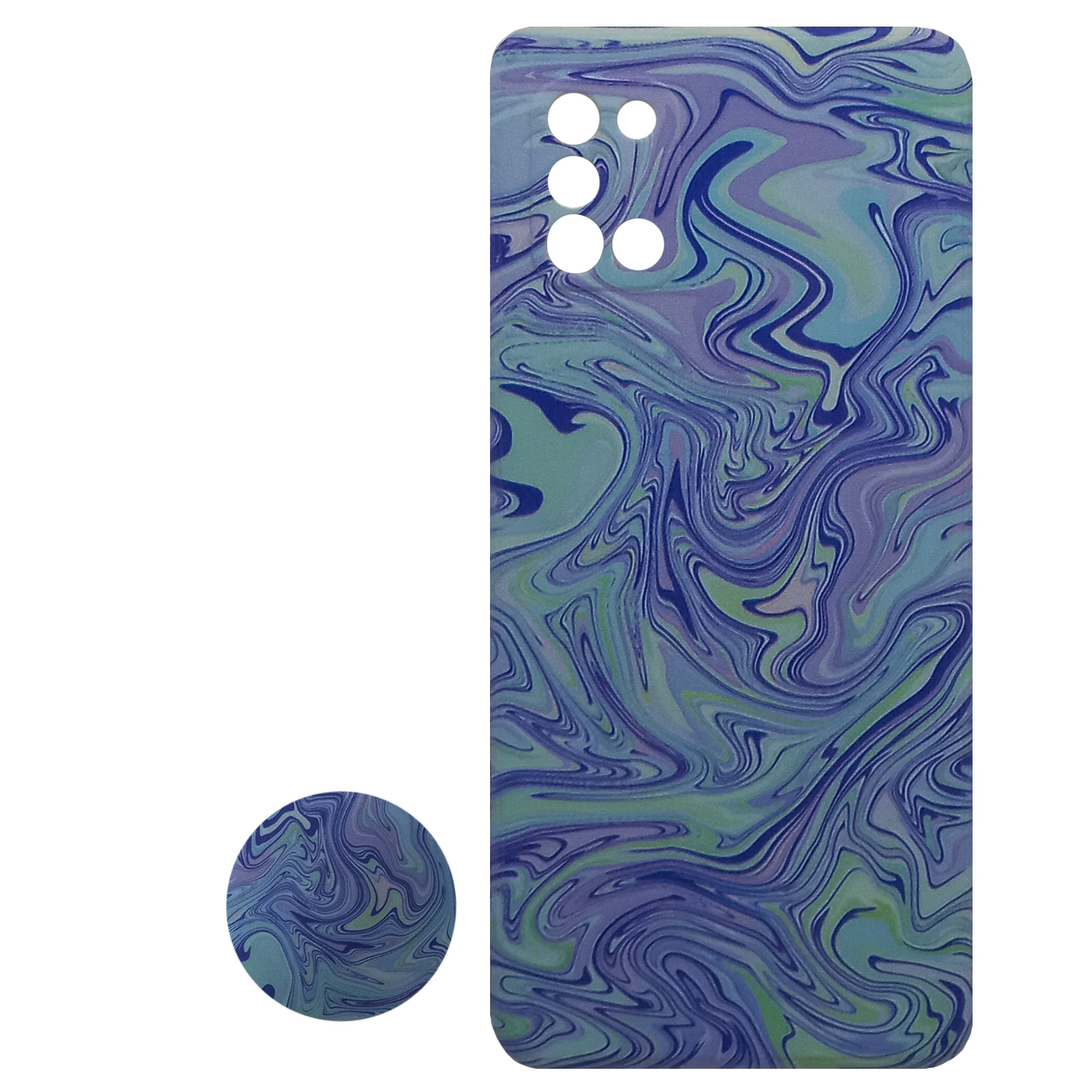 کاور مدل M0050 مناسب برای گوشی موبایل سامسونگ Galaxy A31 به همراه پایه نگهدارنده