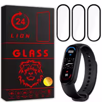 محافظ صفحه نمایش لاین مدل RT007 مناسب برای ساعت هوشمند شیائومی Mi Band 6 بسته سه عددی