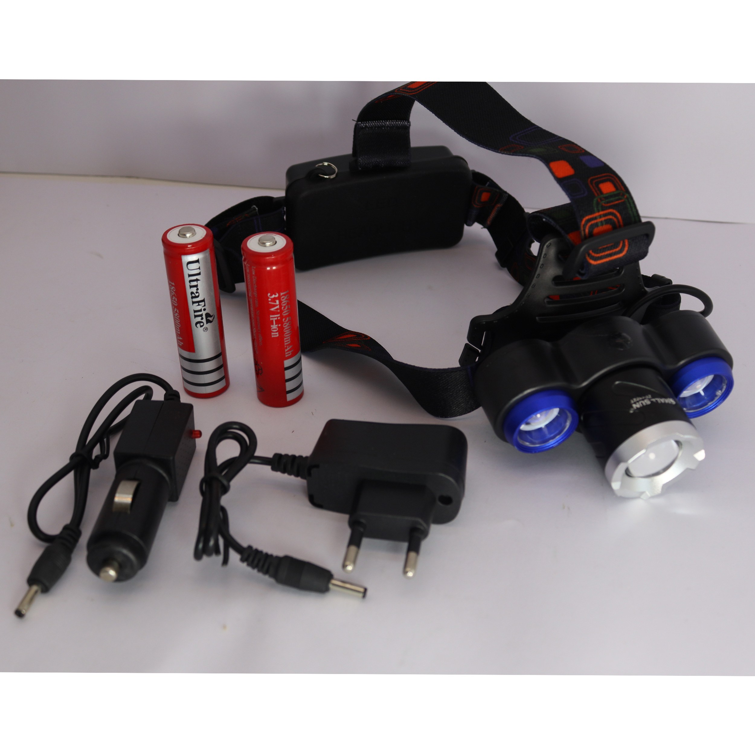 چراغ پیشانی اسمال سان هدلایت ZY-F672T -پخش عمده چراغ پیشانی الکتوبکا 1285