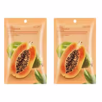 ماسک صورت سه او مو مدل Papaya وزن 25 گرم مجموعه 2 عددی
