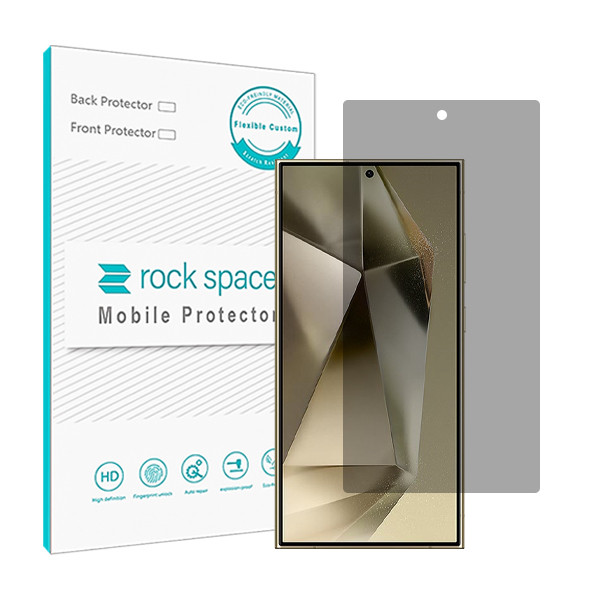محافظ صفحه نمایش حریم شخصی راک اسپیس مدل Anti-Shock مناسب برای گوشی موبایل سامسونگ Galaxy S24 Ultra | کالا برتری