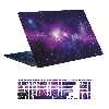 استیکر لپ تاپ توییجین و موییجین طرح Space کد 45 مناسب برای لپ تاپ 156 اینچ به همراه برچسب حروف فارسی کیبورد 