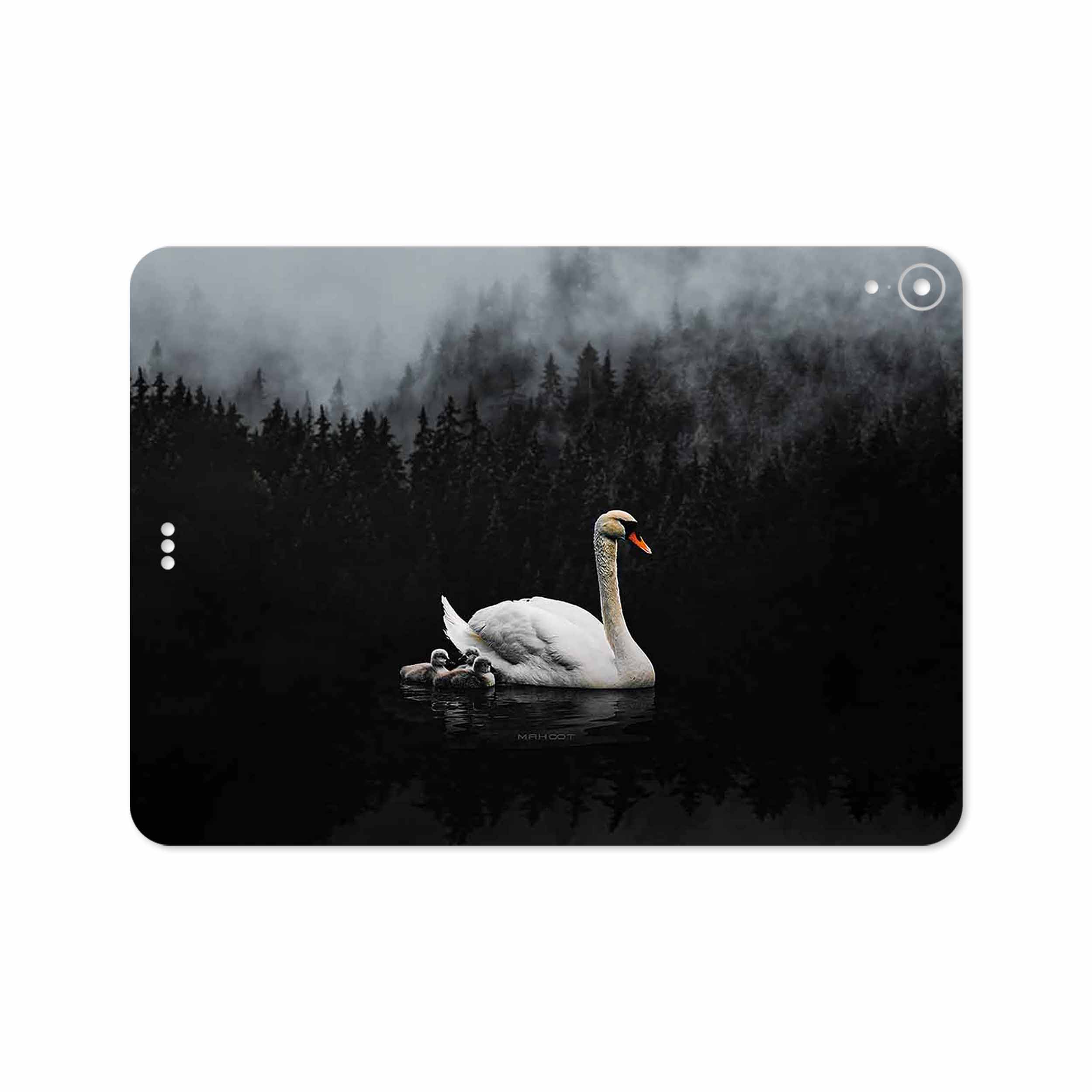 برچسب پوششی ماهوت مدل Swan Lake مناسب برای تبلت اپل iPad Pro 11 2018 A2013