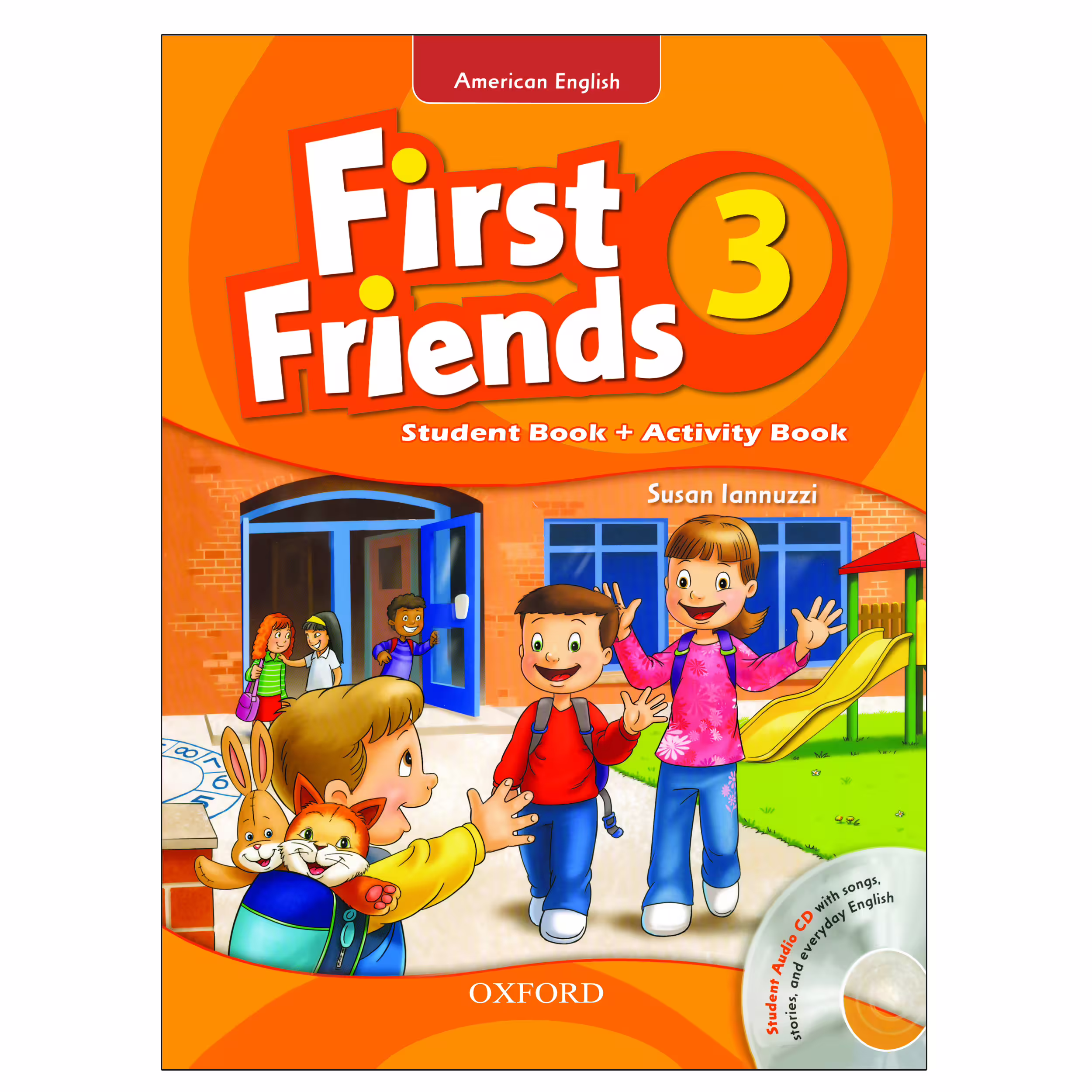 کتاب 3 American English First Friends اثر Susan Lannuzzi انتشارات Oxford
