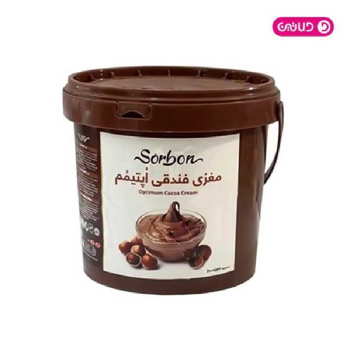 کرم کاکائو فندقی (نوتلا) اپتیمم سوربن 3 کیلویی