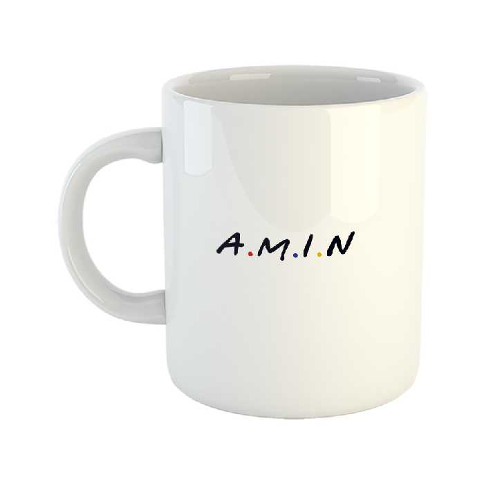 ماگ طرح فرندز مدل امین