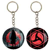 جاکلیدی خندالو مدل شارینگان و اوچیها ایتاچی انیمه ناروتو کد 1124911252 مجموعه 2 عددی