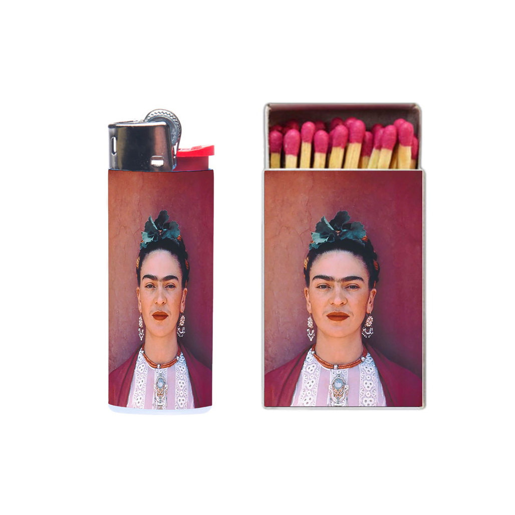 فندک مدل فریدا کد 1240 به همراه کبریت