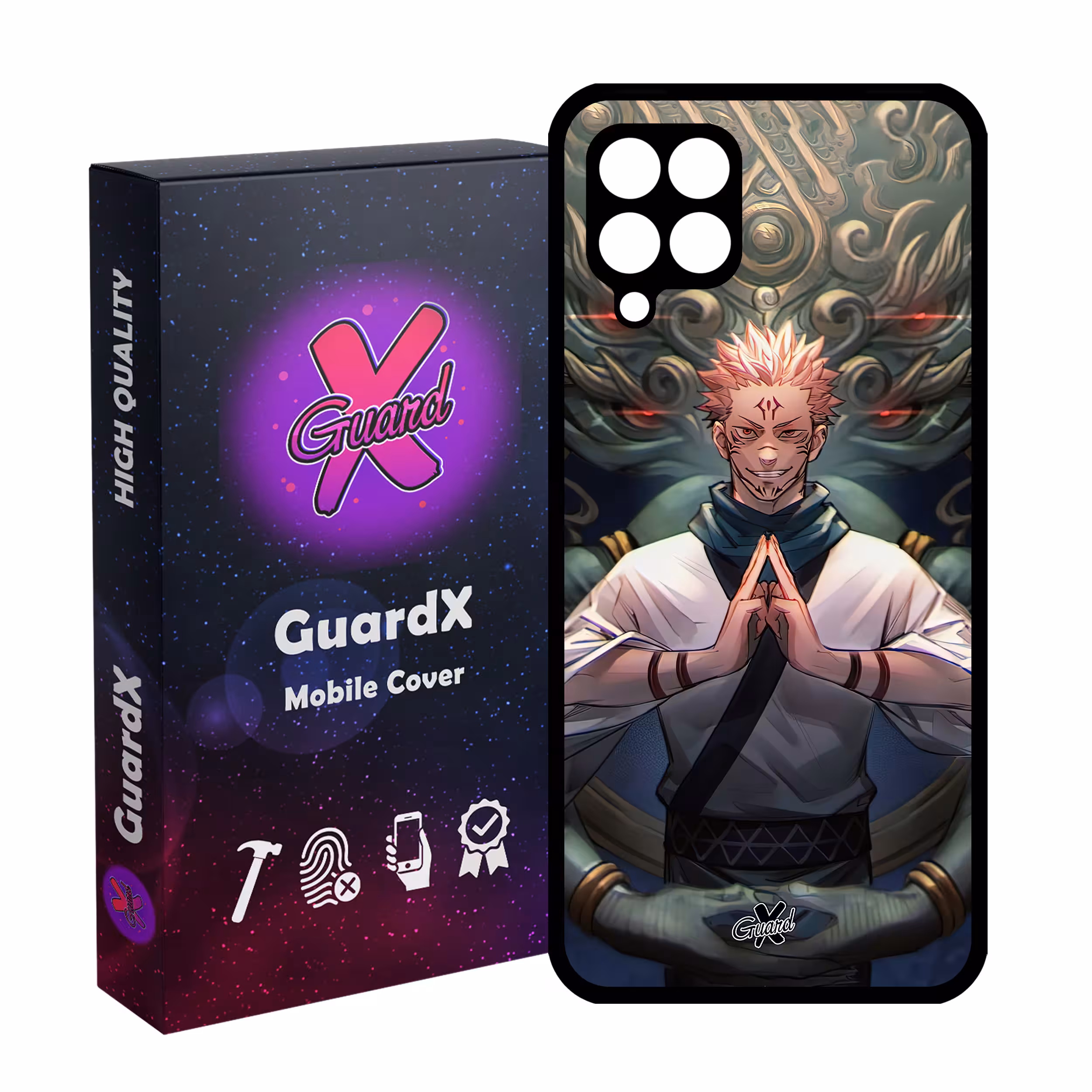 کاور گارد ایکس طرح سوکونا انیمه مدل Glass10570 مناسب برای گوشی موبایل سامسونگ Galaxy A22 4G