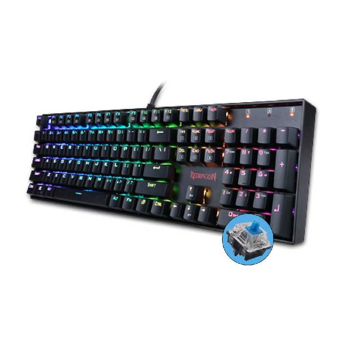 کیبورد RedRagon باسیم مکانیکال گیمینگ K551 RGB MITRA