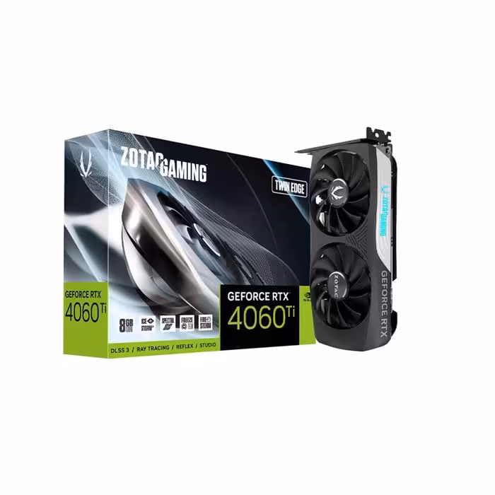کارت گرافیک زوتک مدل GeForce GAMING RTX 4060 Ti TWIN EDGE با ظرفیت 16GB