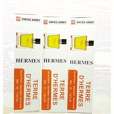 عطر جیبی سوئیس آرمی مدل هرمس حجم 35 میلی لیتر مجموعه 3 عددی