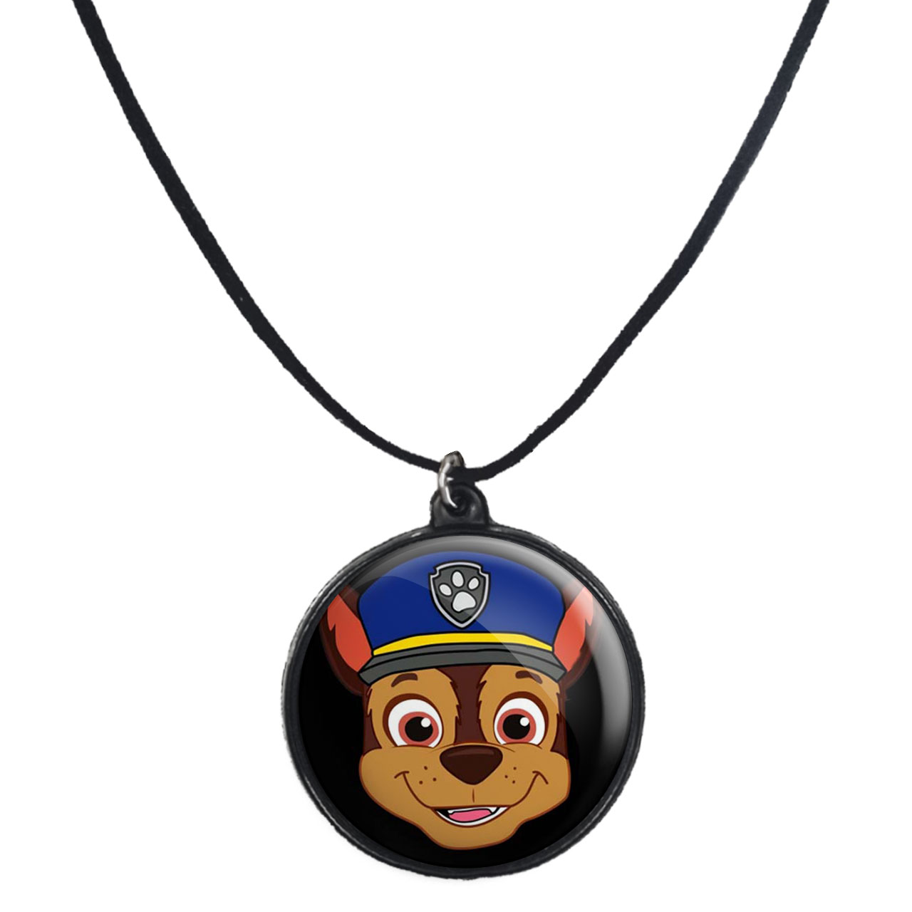 گردنبند پرمانه طرح سگ های نگهبان کد pmb.467 مدل دو طرفه