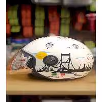 کلاه کاسکت موتورسیکلت چند رنگ 701 باز کردن ایمنی موتور سیکلت دوچرخه برقی نیمه شیشه ای 2XL استانبول الگوی Sway