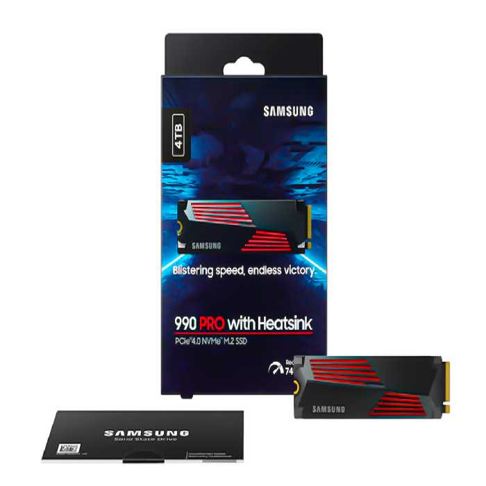 اس اس دی اینترنال M.2 NVMe Heatsink سامسونگ مدل Samsung 990 Pro ظرفیت 4 ترابایت - دوسو آی تی