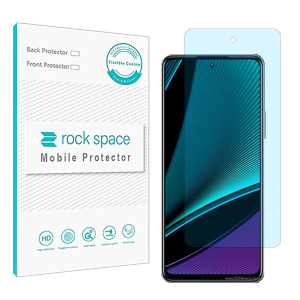 گلس اینفینیکس Hot 11s مدل نانو هیدروژل آنتی بلو برند راک اسپیس کد S