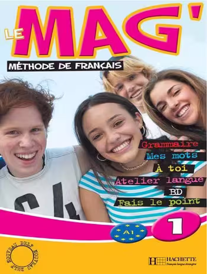 کتاب زبان Le Mag 1   Cahier   CD (رنگی)