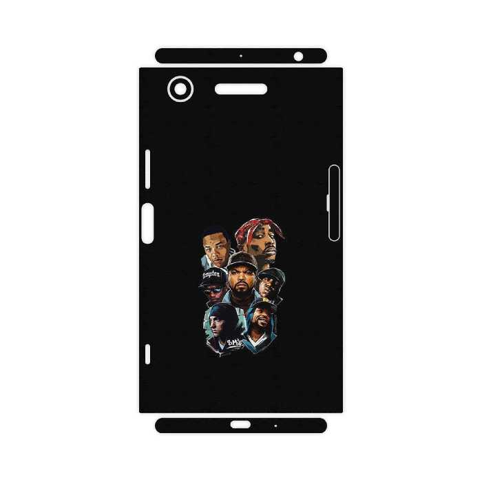 برچسب پوششی ماهوت مدل Great Rappers Digital Art-FullSkin مناسب برای گوشی موبایل سونی Xperia XZ1