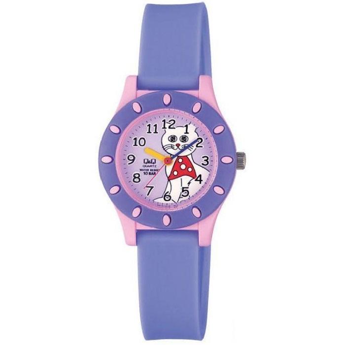 ساعت دخترانه کیو اند کیو مدل Q&Q) VQ13J010Y)