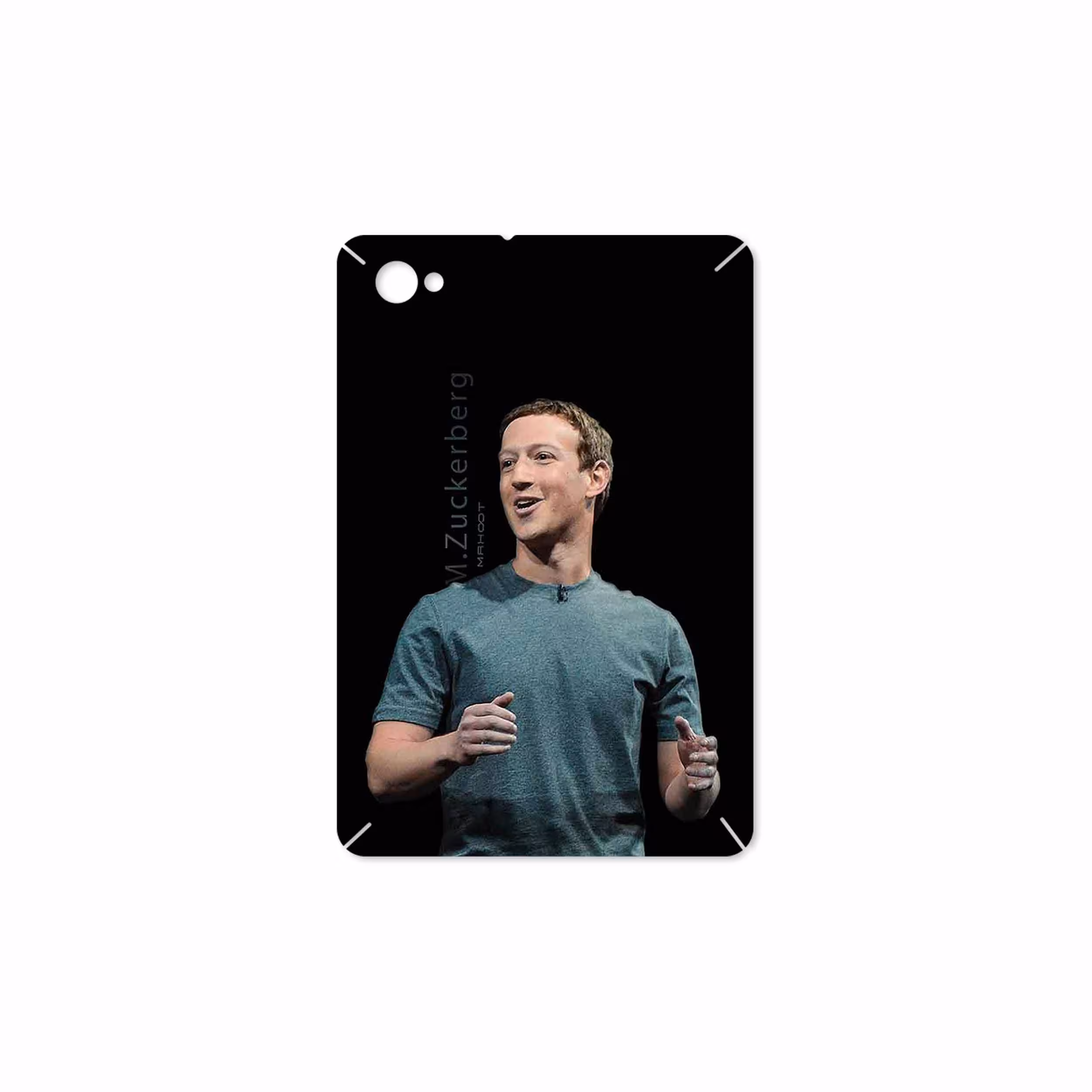 برچسب پوششی ماهوت مدل Mark Zuckerberg مناسب برای تبلت سامسونگ Galaxy Tab 7.7 2011 P6800