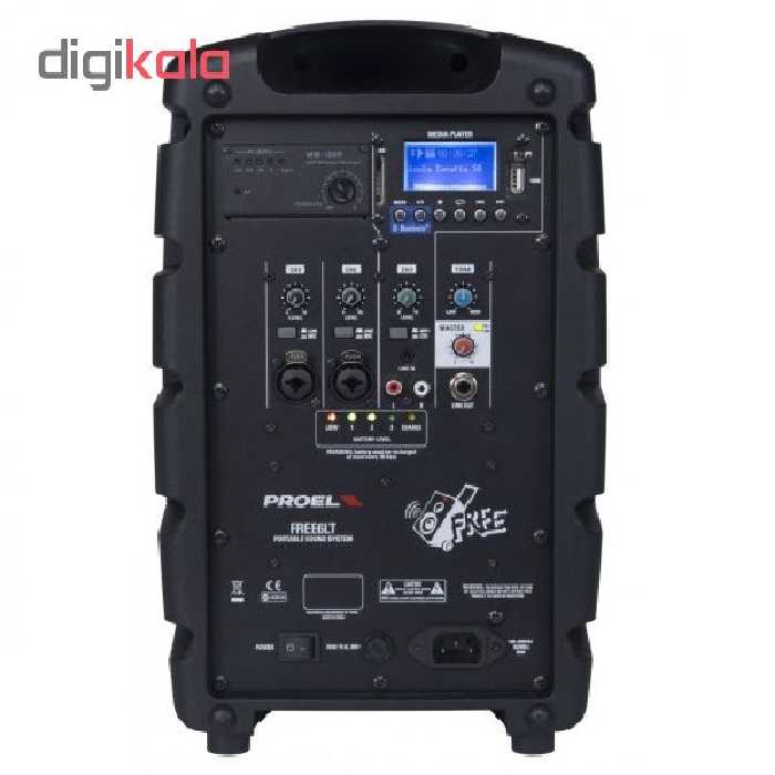 پخش کننده خانگی بلوتوثی قابل حمل پروئل مدل Free6LT به همراه میکروفن