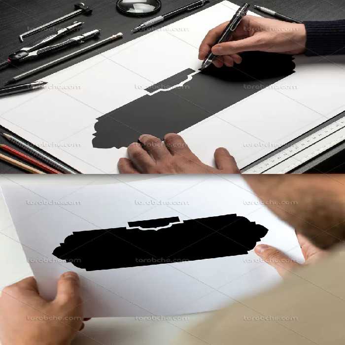 کادر تذهیب 36 | گرافیک با طعم تربچه