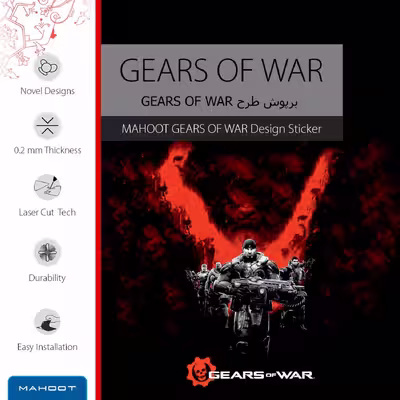 برچسب پوششی ماهوت مدل Gears-Of-War-Game مناسب برای تبلت سامسونگ Galaxy Tab A 10.1 2016 T580
