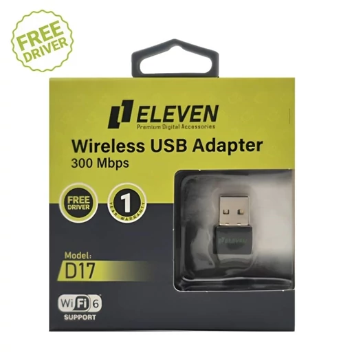 کارت شبکه بی ‌سیم USB الون مدل D17