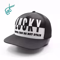 خرید کلاه نقابدار بیسبالی اسنپ بک گلدوزی بولد LUCKY دورنگ سفید مشکی کد 2815491 - ردگل