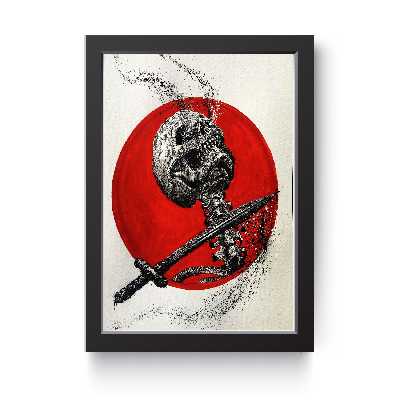 تابلو طرح اسکلت مدل s5055