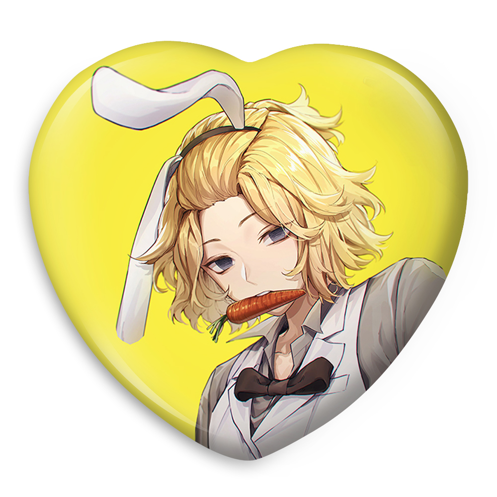 پیکسل خندالو طرح سانو مانجیرو انیمه توکیو ریونجرز مدل قلبی کد 11163