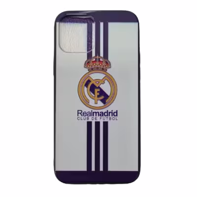 کاور طرح رئال مادرید کد 323 مناسب برای گوشی موبایل اپل iPhone 12