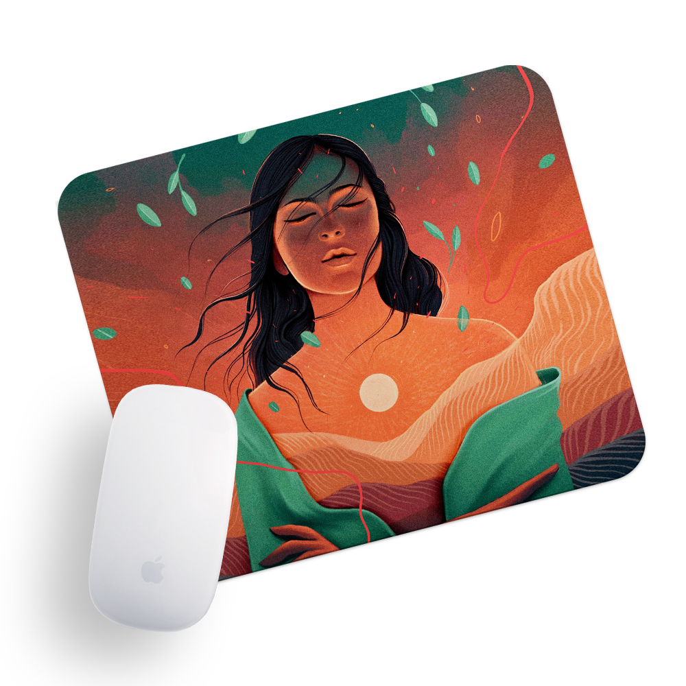 پد موس راویتا طرح دخترانه کد 3516