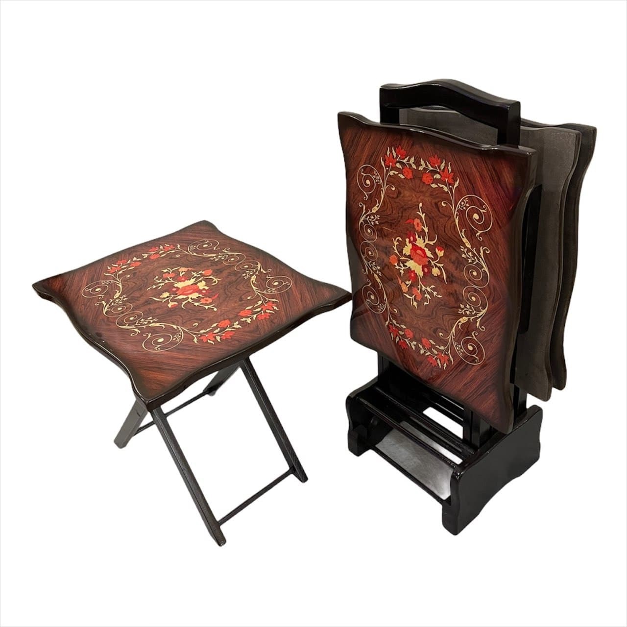 میز عسلی مدل نور مجموعه 4 عددی