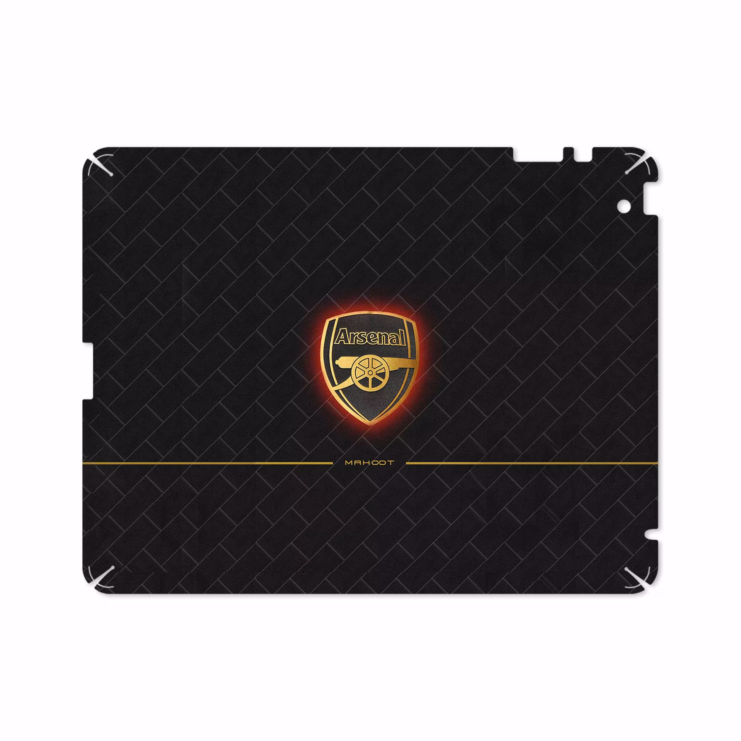 برچسب پوششی ماهوت مدل Arsenal مناسب برای تبلت اپل iPad 2 2011 A1397